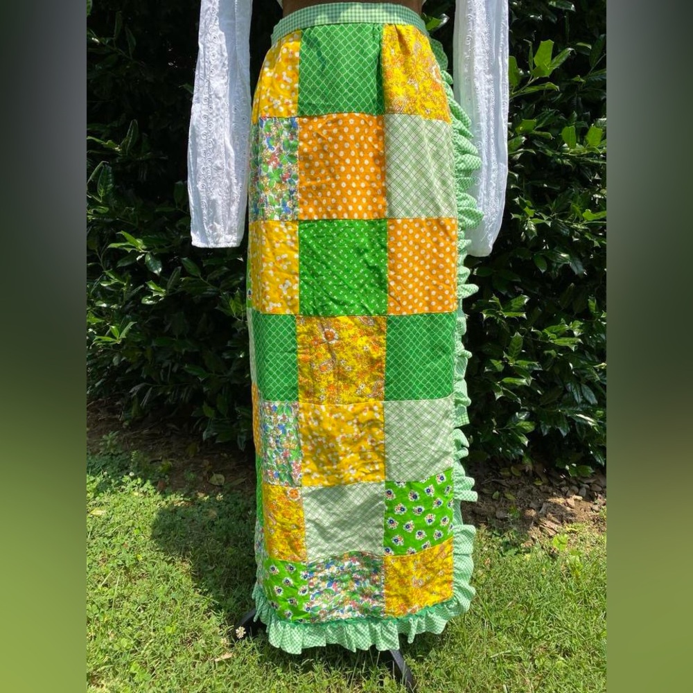 Mountain Artisans Vintage Patchwork Quilt Wrap Ma… - image 2